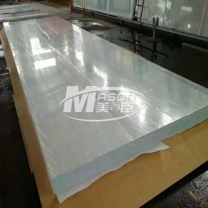 Wholesale 100% Virgin Lucite Thick 12700x2450mm Aquarium Acrylic Sheet Transparent Cast  from china suppliers