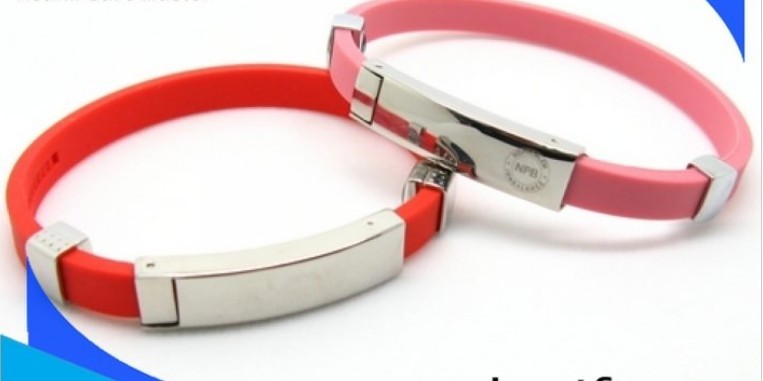 Wholesale OEM or ODM Negative ion silicone pearlion healthy wristband P054  from china suppliers
