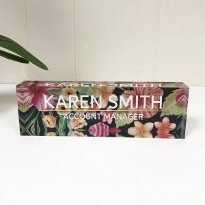 Wholesale Desk Decor Acrylic Name Plate For Office With Premium 3D Look from china suppliers