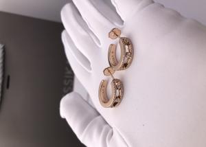 Wholesale Luxurious Rose Gold Messika Lucky Move Earrings as Wedding Gidts from china suppliers