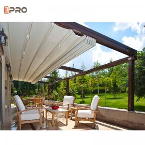 Wholesale European Style Retractable Pergola Awning Modern Aluminum from china suppliers