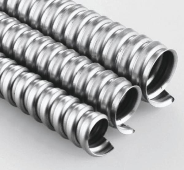 Quality 1/2" Metal Flexible Electrical Conduit Pipe For High Speed Rail Subway Equipment for sale