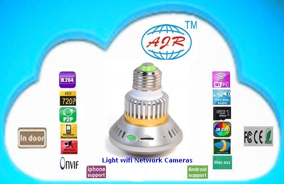 Wholesale Bulb CCTV Security DVR Camera with Real Light Control by Remote Control from china suppliers