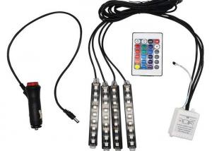 Wholesale Waterproof Interior Auto Led Light Strips , Rgbw 4 In 1 Led Strip 7 Colors 4PCS / SET from china suppliers