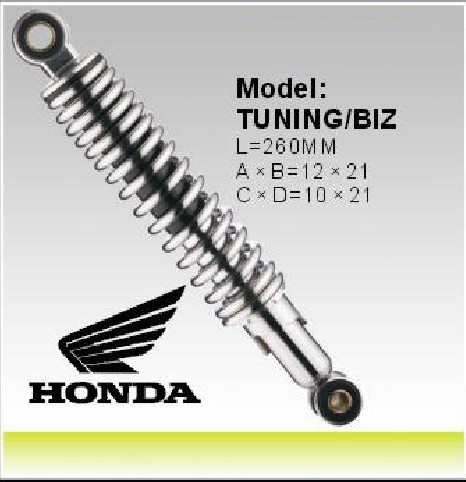Wholesale Tunning  Biz Motorcycle Rear Shocks Fit for Honda , Biz C100 C125 Motorcycle Parts from china suppliers