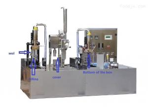 Wholesale Semi Automatic Gable Top Aseptic Carton Filling Machine Juice Packing 1L Carton from china suppliers