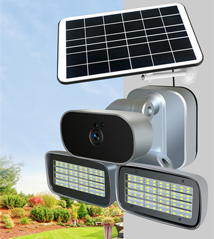 Wholesale LED light IP66 3.6MM Lens 12000MAH 4G Solar Battery Camera from china suppliers