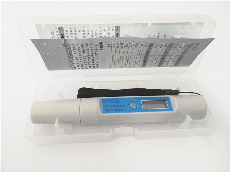 Wholesale porket digital seawater salinity meter high range Salinometer for food and seawater use SA287 from china suppliers