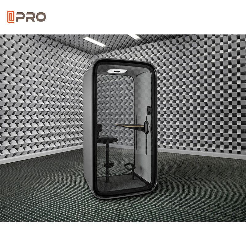 Wholesale Office Portable Telephone Apartment Mobile Soundproof Booth Steel Frame from china suppliers