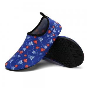 Wholesale Blue Kids Aqua Shoes Footwear Breathable Quick Drying Comfortable Water Shoes from china suppliers
