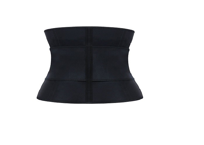 Wholesale Black 3XS Short Torso Waist Trainer Latex Tummy Trimmer With Zipper from china suppliers