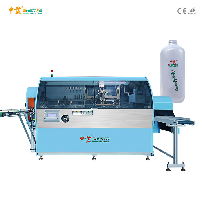 Wholesale Pet Plastic Bottle Automatic Screen Printing Machine 0.8mpa Air pressure from china suppliers