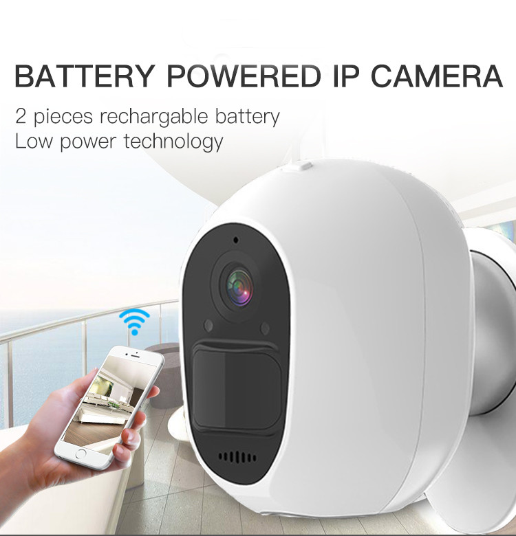 Wholesale Mini Solar IP Camera 4G built in 6400mA Battery Support 4G SIM card from china suppliers