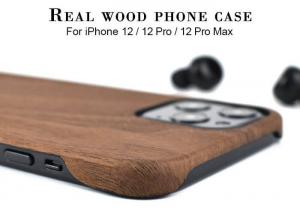 Wholesale Wear Resistant Super Thin Wood Phone Case For iPhone 12 Pro Max from china suppliers
