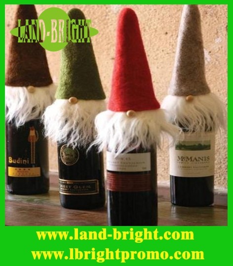 Wholesale special gift felt wine bottle holder from china suppliers