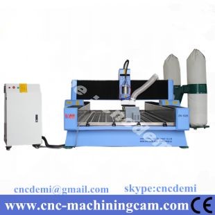 China 4th axies servo motor stone sculpture cnc router machine 1325(1300*2500*300mm) on sale