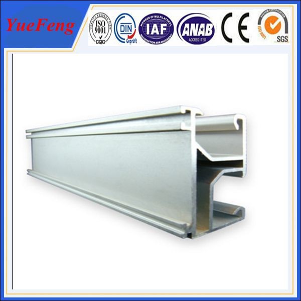 Wholesale Solar panel mounting aluminum rail, solar system bracket,Solar Mounting Rail for Roof from china suppliers