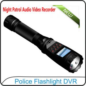 Wholesale 1080P Police Flashlight DVR On-site Enforcement Audio Recorder Night Patrol Video Camera from china suppliers