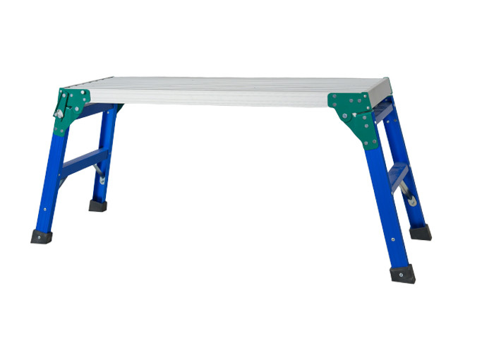 Wholesale Anti Slip Folding Aluminum Work Table , Adjustable Work Platform Portable from china suppliers