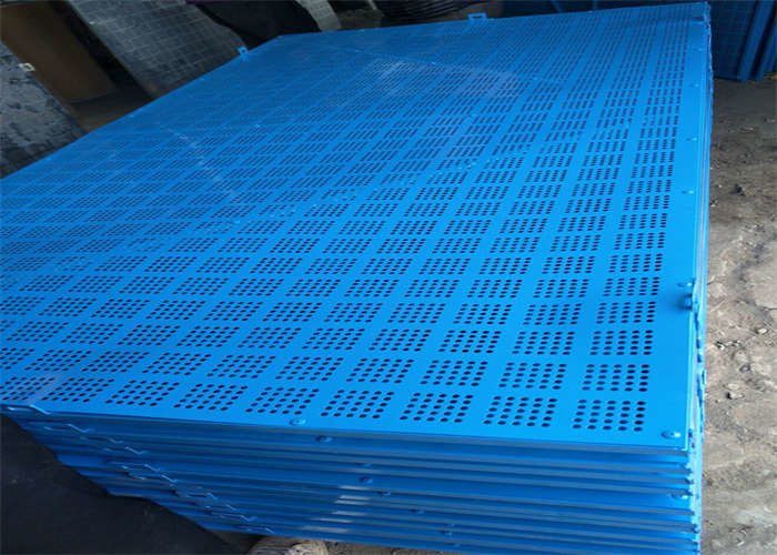 Wholesale Steel Perforated Movable Safety Screens Construction For Building Site from china suppliers