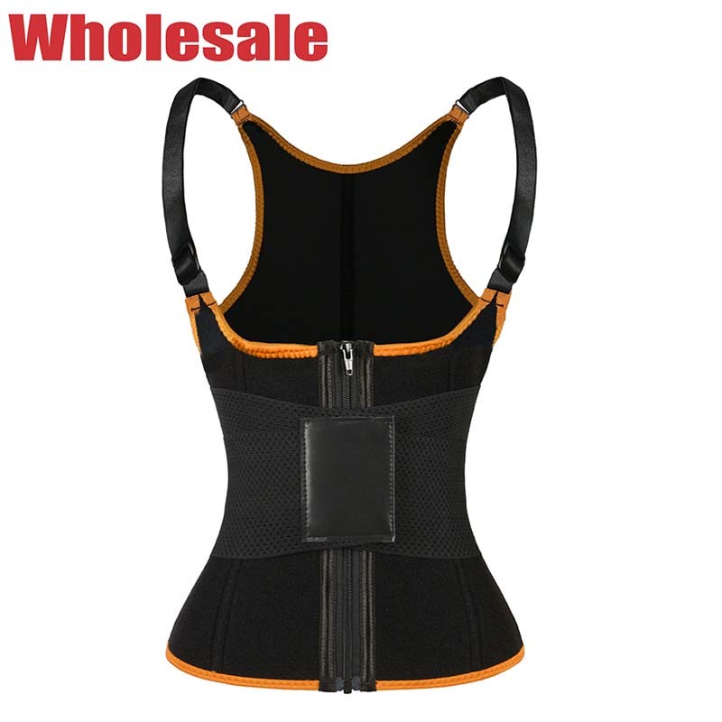 Wholesale Arcuate Neck NANBIN Sweat Training Vest Sweat Vest Plus Size 5X from china suppliers