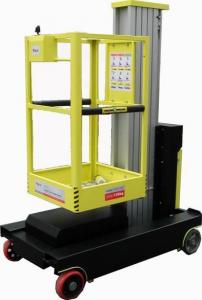 Wholesale Single Mast Self Propelled Elevating Work Platforms For Indoor Maintenance Service from china suppliers