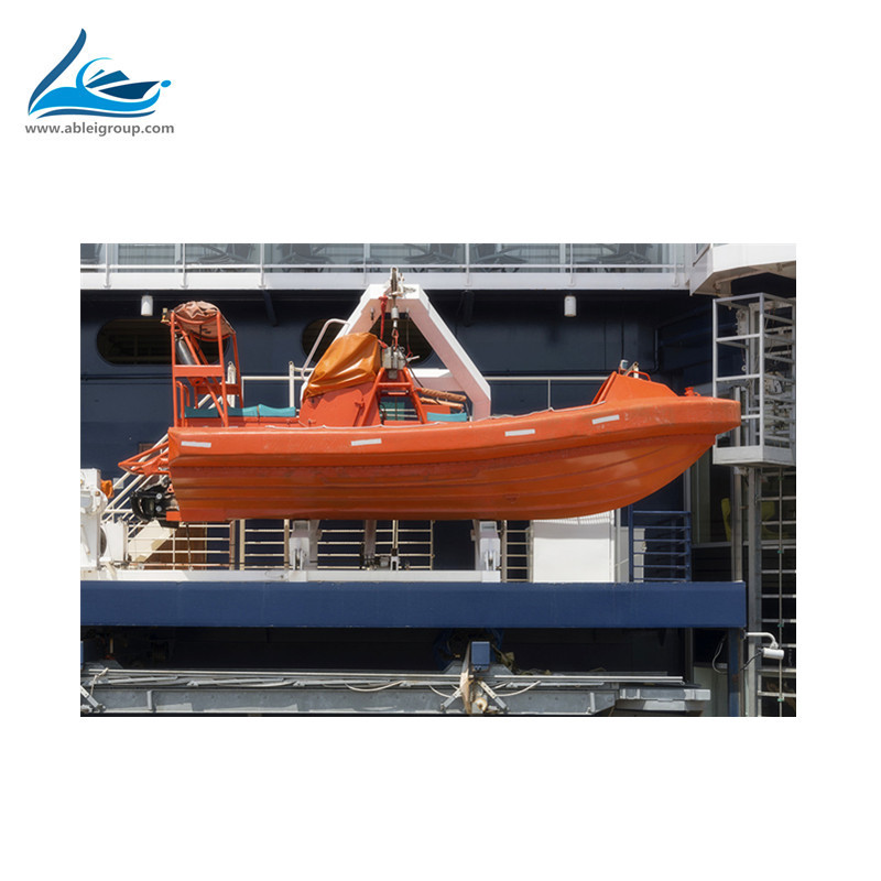 Wholesale 4.5M Fast Rescue Boats 6 Persons and Free Fall Lifeboat 15 Persons with Life Boat Davits SOALS Certificate For Sale from china suppliers