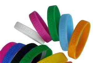 Wholesale Eco-friendly Promotional ion power custom silicone bracelets  from china suppliers