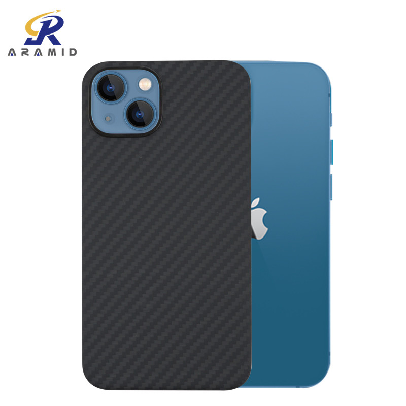 Buy cheap Matte Finish iPhone 13 Mini Cover With Plastic Ring Design Aramid Fiber Kevlar from wholesalers