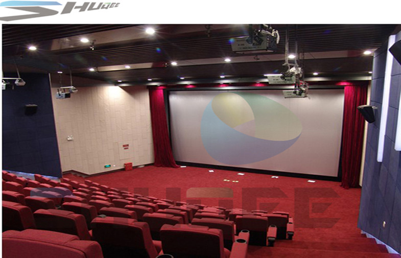 Wholesale Customized 36 / 50 / 120 Persons 4D Movie Theater Cinema With Motion Theater System from china suppliers