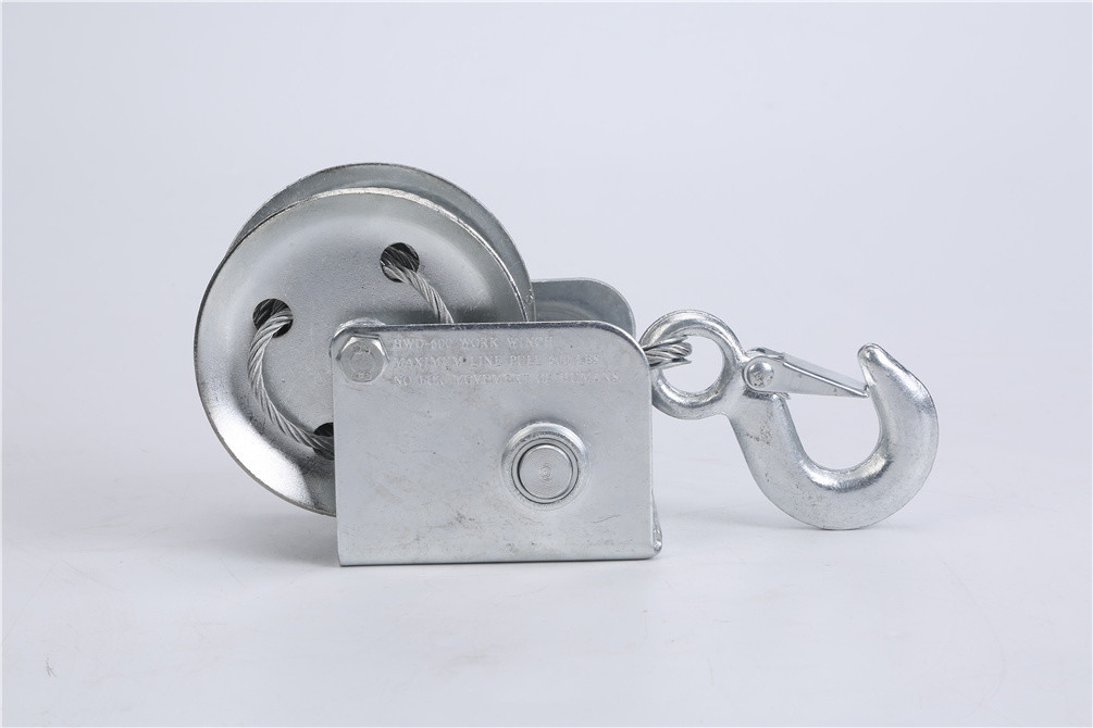 Wholesale 600LBS Carbon Steel Winding Tools Hand Crank Winch For Trailers from china suppliers