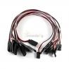 Buy cheap 10x300mm RC Servo Extension Lead Cable 26#AWG Male to Female Wire for JR Futaba from wholesalers