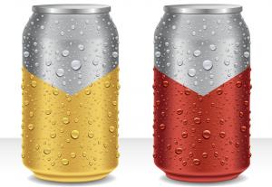 Wholesale custom 8.4oz 250ml Aluminum Stubby Beer Can With Lids from china suppliers