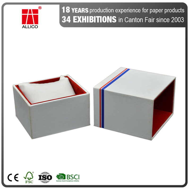 Wholesale L30*W20*H10cm White Watch Sliding Drawer Gift Boxes Matt Lamination from china suppliers