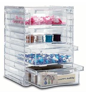 Wholesale Tower Design Acrylic 4 Drawer Organizer With Quick Delivery from china suppliers