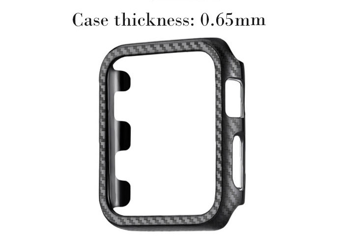 Wholesale Shock Proof Glossy Finish Aramid Fiber Apple Watch Case from china suppliers