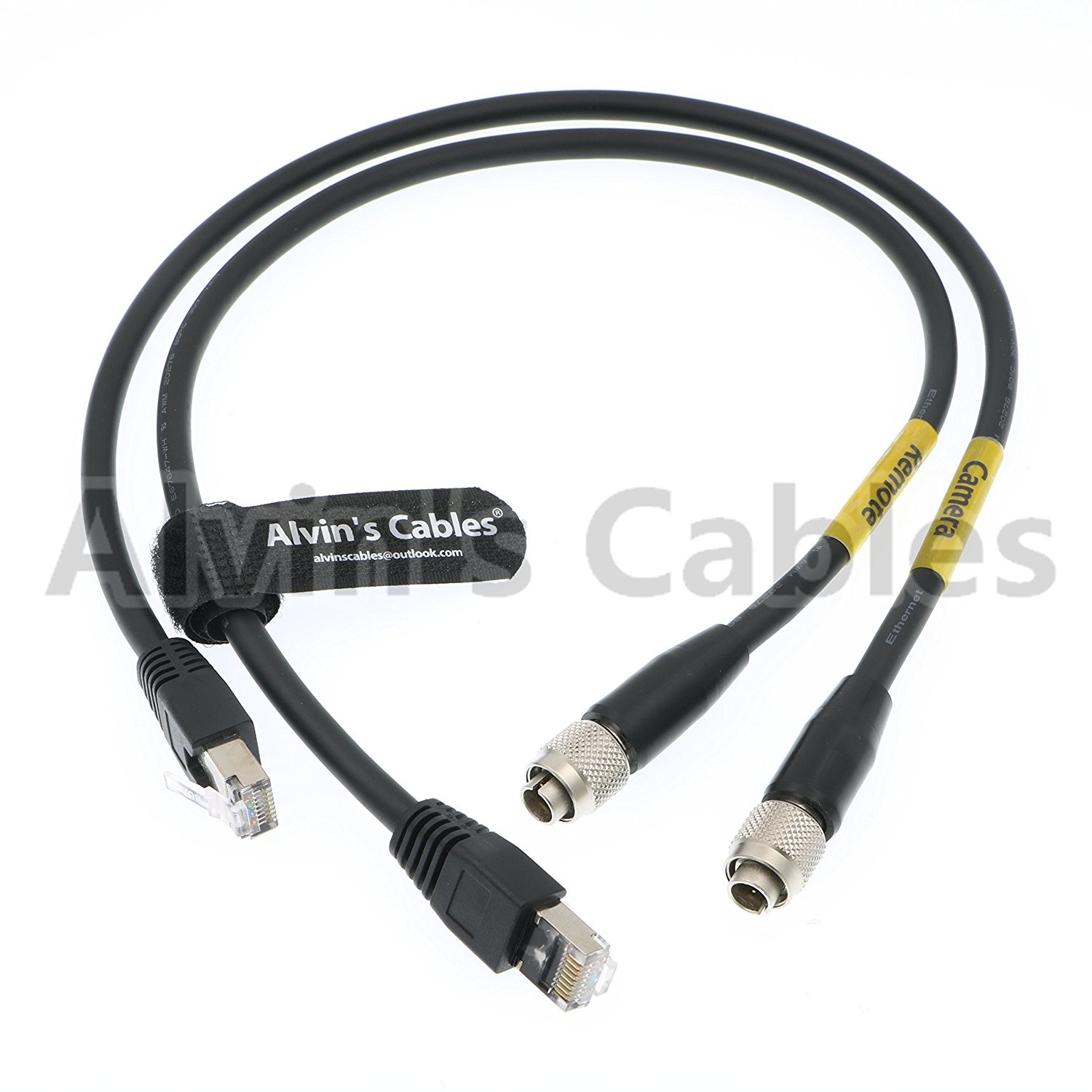 Wholesale Sony RCP RJ45 Cat6 M12 Cable Assembly Flexible Original Hirose 8 Pin Connector from china suppliers