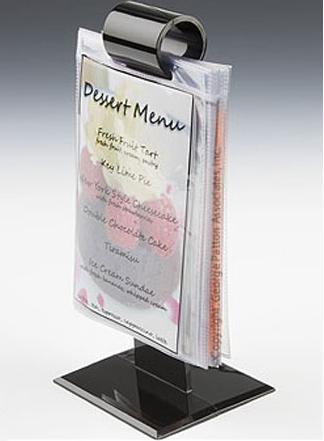 Wholesale Fashionable Shape Table Tent Acrylic Brochure Stand Menu Holders from china suppliers