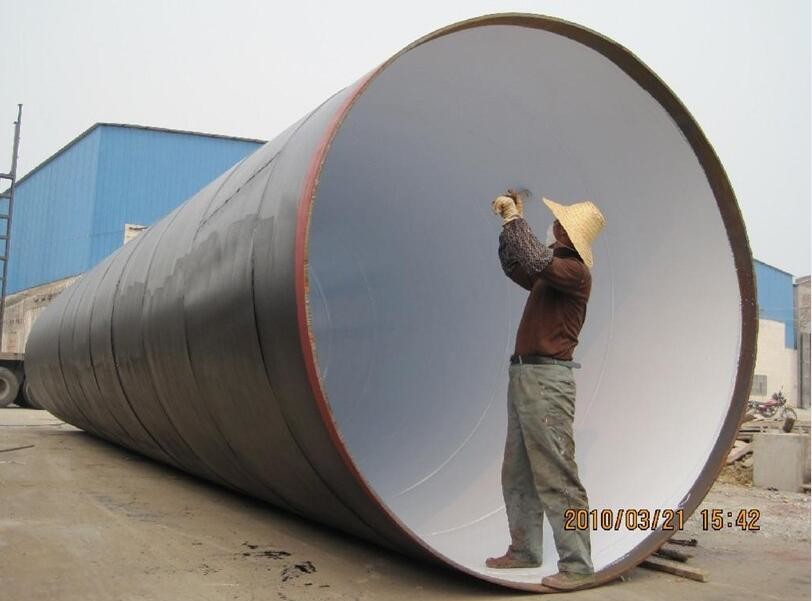 Wholesale API 5L steel pipe with 3LPE coating for external and FBE coating internal/API 5L X42 X52 X56 X60 SSAW steel pipe from china suppliers
