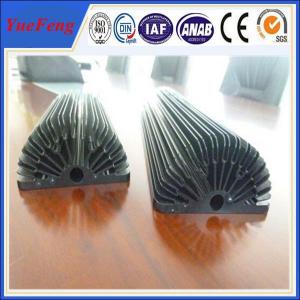 Wholesale Hot! Black Anodized Aluminum Sunflower Heatsink, aluminum heat sink extrusion profiles from china suppliers