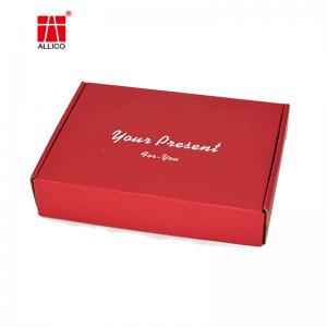 Wholesale 32 ECT Cardboard Garment Packaging Box CYMK / Pantone Color from china suppliers