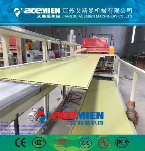 Wholesale PVC ceiling panel extrusion machine plastic wall board extrusion line from china suppliers