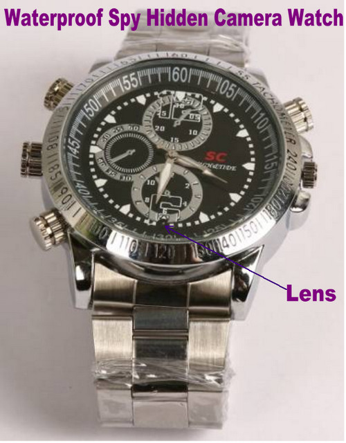 Wholesale Waterproof Wrist Watch Video Camera Recorder Spy Hidden Camera Private Detective Gadget from china suppliers