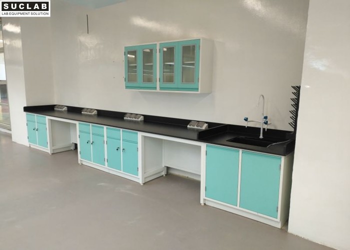 Wholesale Hospital Chemical Steel Lab Furniture Acid Alkali Resistant Benchtops from china suppliers