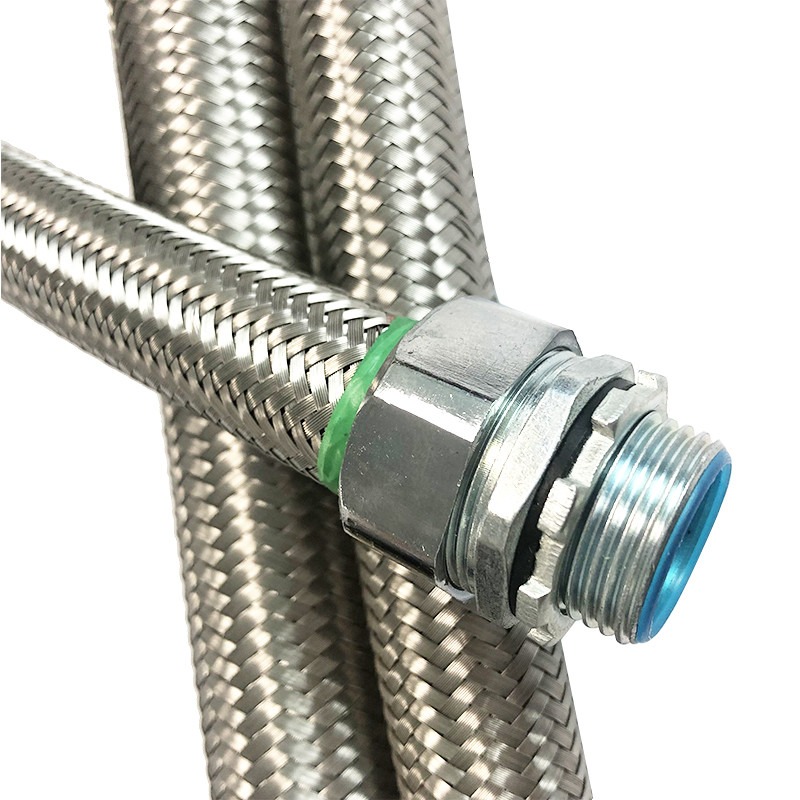Buy cheap Anti Corrosion SS304 Stainless Steel Braiding Flexible Metal Tube For Electrical Wire Protected from wholesalers