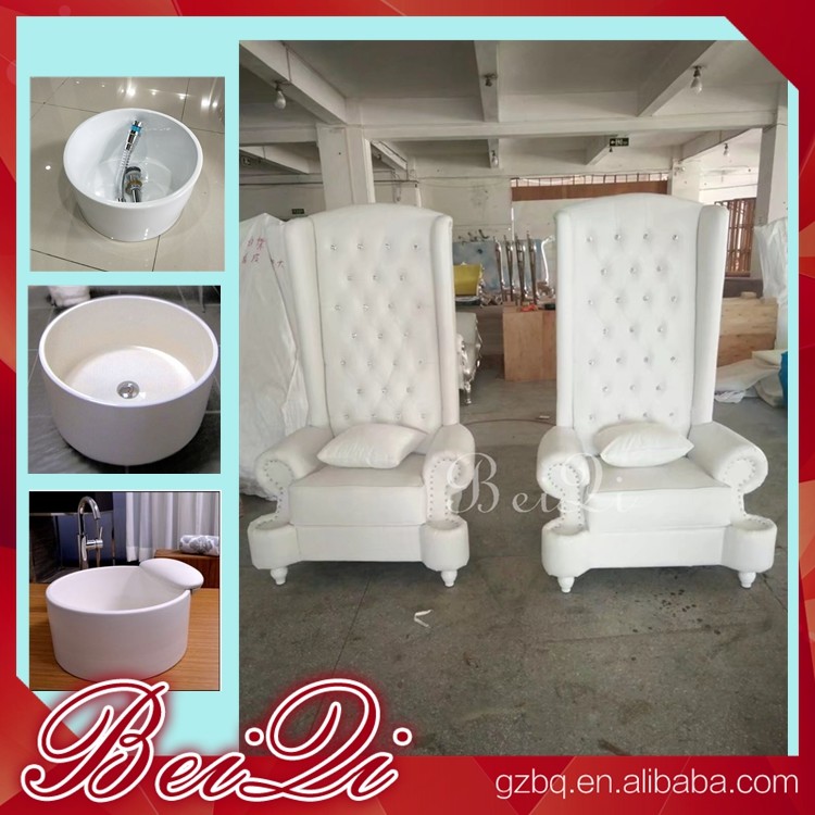 Buy cheap Pedicure spa with high back throne chair comfortable luxury pedicure spa massage from wholesalers