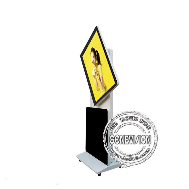 65 Inch LCD Rotable Touch Screen Kiosk Digital Signage Totem For Shopping Mall