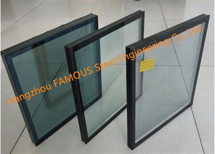 Wholesale 300mmx300mm 5mm Glass Curtain Wall Facade , Double Silver Insulated Low E Glass from china suppliers
