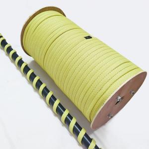 Wholesale Factory sales high strength Braided Kevlar aramid cord rope round, square, flat shapes rope from china suppliers