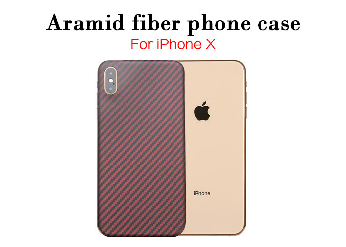 Wholesale Lens Protection Ultra Slim Aramid Fiber Phone Case For iPhone X from china suppliers